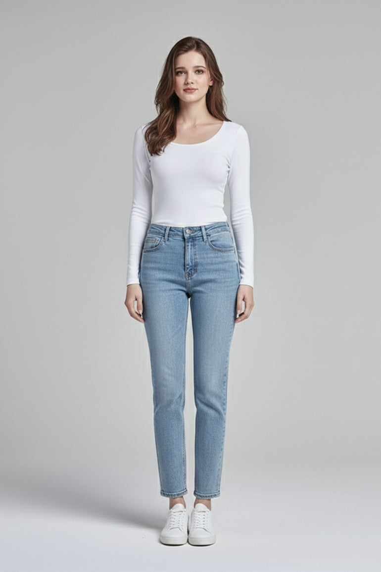 Denim Jeans For Women – Light Blue