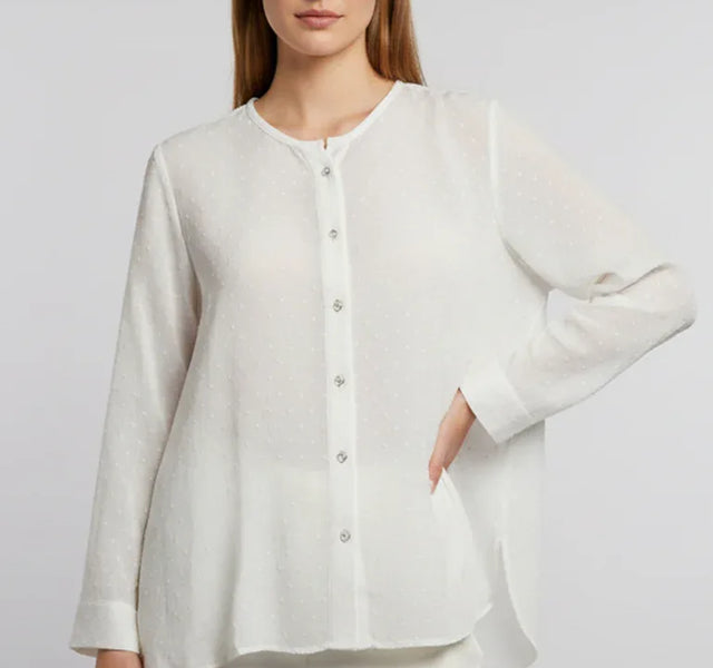 Button-Down Shirt for Women Ã¢â‚¬â€œ White - MEME
