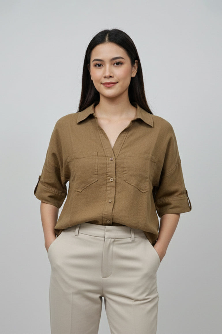 Oversized Shirt for Women – Plantation