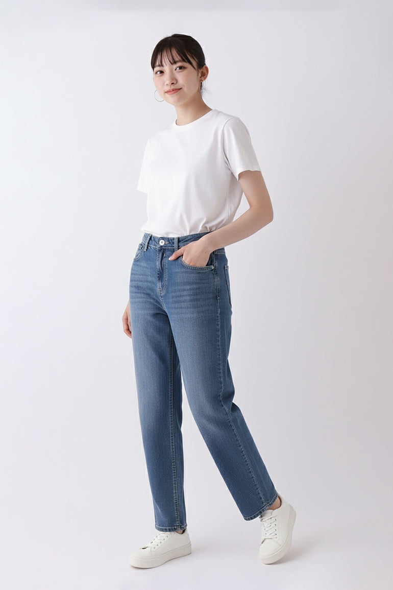 Denim Jeans for Women – Mid Blue