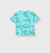 Rex T-Shirt For Baby Boy - Turquoise - MEME