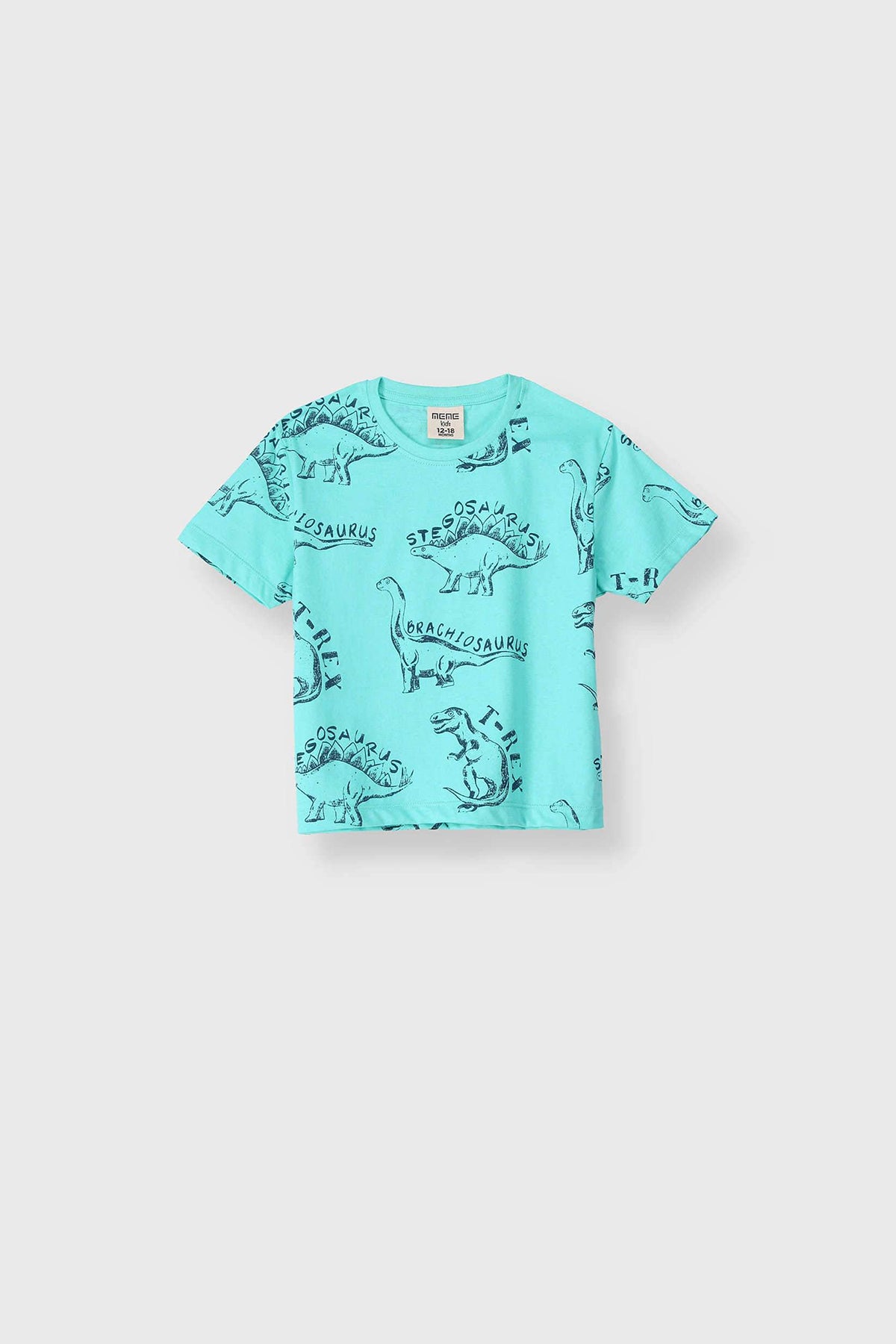 Rex T-Shirt For Baby Boy - Turquoise