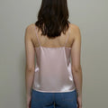 Satin Cami Top For Women - Pink - MEME