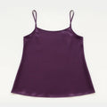 Satin Cami Top For Women - Purple - MEME