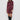 Satin Wrap Dress For Women - Maroon - MEME