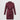Satin Wrap Dress For Women - Maroon - MEME