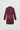 Satin Wrap Dress For Women - Maroon - MEME