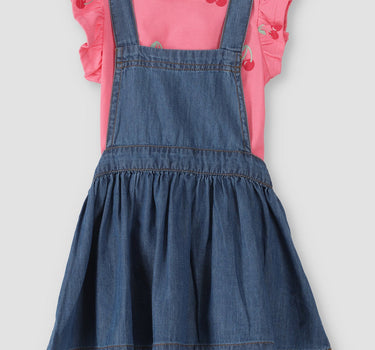 Dungaree & Tee Set 