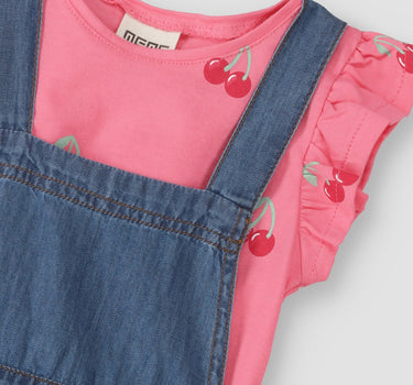 Dungaree & Tee Set 