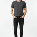 Slim Fit Jeans for Men - Black - MEME