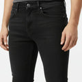 Slim Fit Jeans for Men - Black - MEME