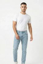 Denim Jeans for Men - Light Blue - MEME