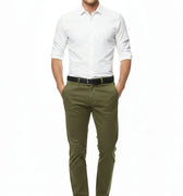 Slim Fit Chino Trousers pant for Men