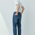 Straight Fit Jeans For Men - Dark Blue - MEME