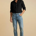 Slim Fit Jeans for Men - Light Blue - MEME