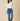 Slim Fit Jeans for Women - Mid Blue - MEME