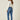 Slim Fit Jeans for Women - Mid Blue - MEME