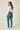 Slim Fit Jeans for Women - Mid Blue - MEME