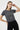 Graphic Tee For Women - Grey - MEME
