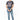 Graphic Print T-Shirt for Women - Charcoal Grey - MEME