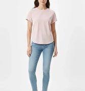 Ruched Hem T-Shirt for Girls - light Pink - MEME