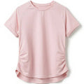 Ruched Hem T-Shirt for Girls - light Pink - MEME
