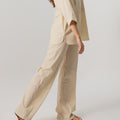 Women Solid Co-Ord Set 