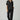 Star Print Pajama Set For Women - Black - MEME