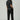 Star Print Pajama Set For Women - Black - MEME