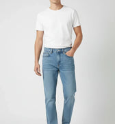 Straight Fit Jeans For Men - Mid Blue - MEME