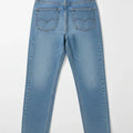 Straight Fit Jeans For Men - Mid Blue - MEME