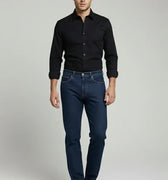 Straight Fit Jeans for Men - Dark Blue - MEME
