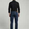 Straight Fit Jeans for Men - Dark Blue - MEME