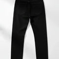 Straight Fit Jeans for Men - Black - MEME