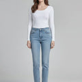 Denim Jeans For Women - Light Blue - MEME