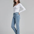 Denim Jeans For Women - Light Blue - MEME