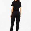 Relaxed Fit Jogger Pants for Women - Black - MEME