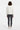 Stretch Fit Legging trouser for Women - NAVY MELANGE - MEME