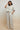 Striped Co-Ord Set for Women- Cream - MEME