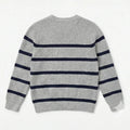 Striped Knit Sweater for Boys - Ecru - MEME