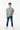 Striped T-Shirt for Boys - Sage Green - MEME