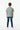Striped T-Shirt for Boys - Sage Green - MEME