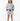 Striped Sweatshirt & Shorts Co-Ord Set for Girls - Navy - MEME
