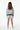 Striped Sweatshirt & Shorts Co-Ord Set for Girls - Navy - MEME