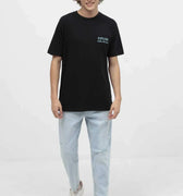 Printed T-Shirt For Men - Black - MEME