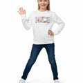 Sweatshirt For Girls - Ecru - MEME