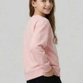 Sweatshirt For Girls - Sea Pink - MEME