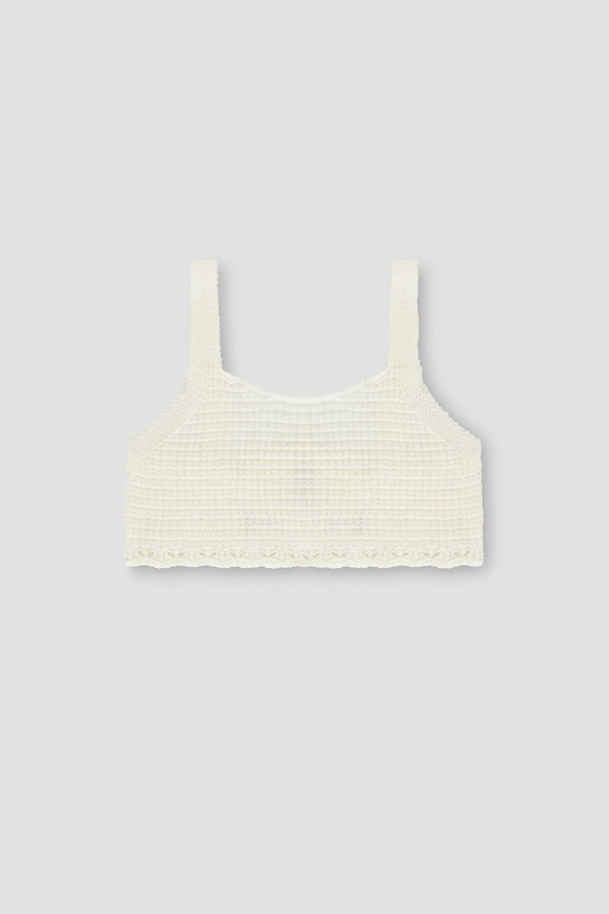 Short Sweater For Girl - White