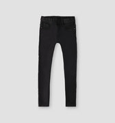 Skinny Denim Jegging For Girl - Black Front Side