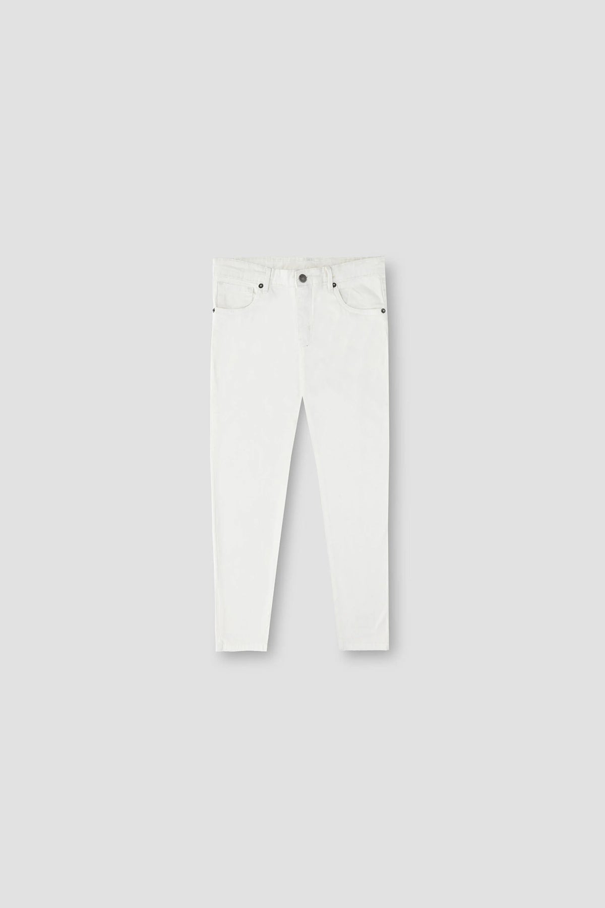 Skinny Fit Denim Jeans For Girl - White